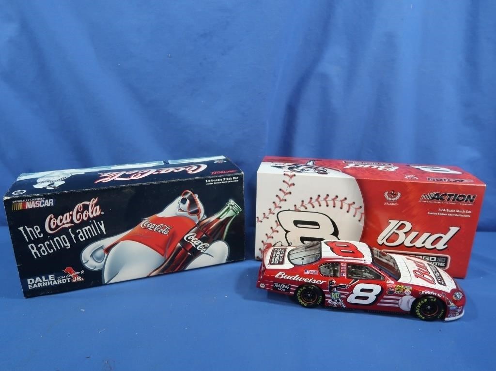 Action Bud #8 & Coke Dale Earnhardt Jr Cars