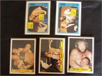 1985 Topps WWF WWE Wrestling Lot