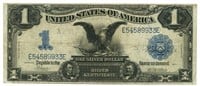 1899 "Black Eagle" Large Size $1 Silver