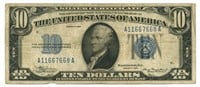 1934 $10 U.S. Silver Certificate
