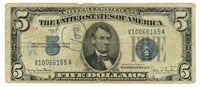 1934-D $5 U.S. Silver Certificate