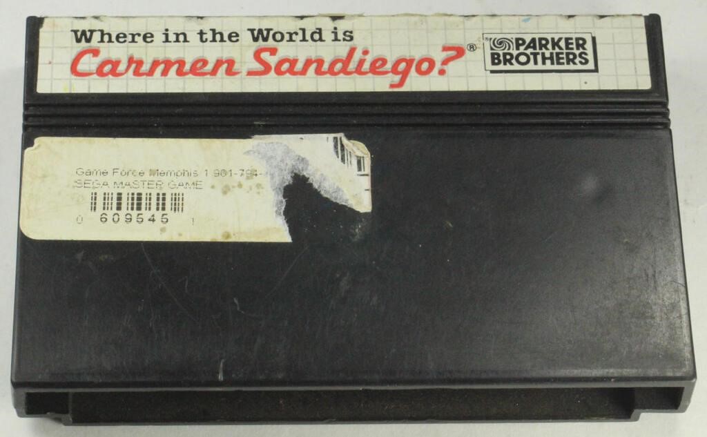 SEGA - WHERE IN THE WORLD IS CARMEN SANDIEGO