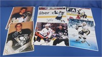 6 Pittsburgh Penguins 8.5x11" Photos (no