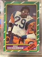 1986 Topps # 78 Eric Dickerson