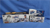 3 Rusty Wallace Cars in Boxes w/Elvis-1-1:16