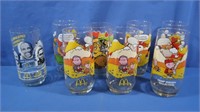 6 McDonald's Camp Snoopy Glasses, The Great