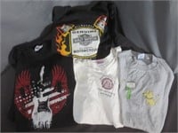 Harley-Davidson & (3) More T-Shirts - Adult Sizes