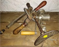 Antique Hand Drill & Sausage Stuffer