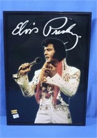 Elvis Electric Fiber Optic Light Sign (works)