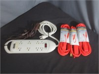 *Surge Protector & Extension Cords - Some are NEW