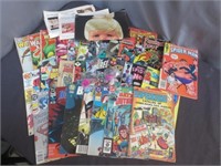 20+ Comic Books , NIP Rings , VTG Doll Ads