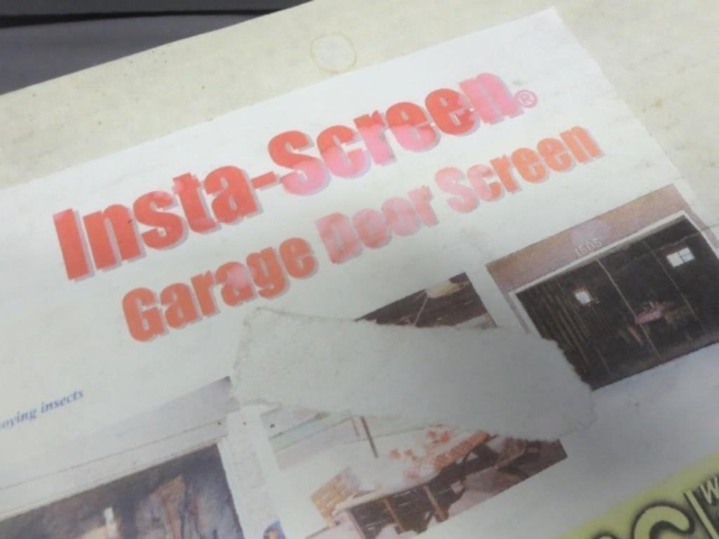 Insta Screen 9x7' Garage Door Screen