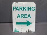 WI Parking Area Sign - Heavy Aluminum Official