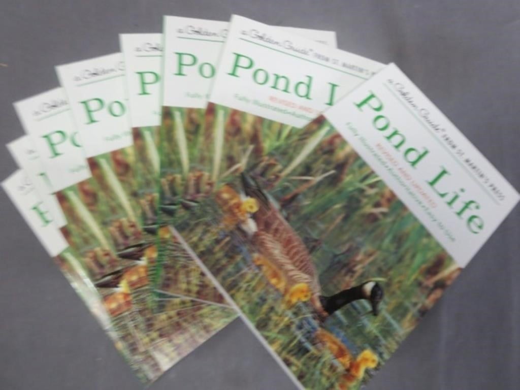 NEW (8) Golden Guide Pond Life Books