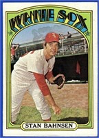 1972 Topps Baseball High #662 Stan Bahnsen