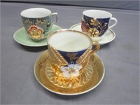 *Fancy Coffee Cups & Saucers