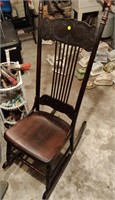 Press Back Rocking Chair