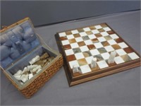 *Marble Chess Set - Complete