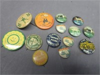 Pin Backs - 1933 Worlds Fair - Dogs - Schusters &