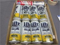10 Packers Beer Can Collection