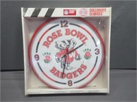 NOS 1994 Rose Bowl WI Badgers Clock