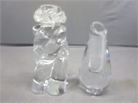 *Glass - Crystal Candle Holders