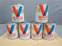 NOS Valoline Oil Cans - Full