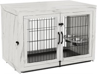 $193 - Piskyet Wooden Dog Crate Furniture