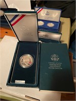 1990 Dwight D Eisenhower Proof Commemortive Silver