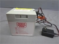 "Power Wheels " Battery w/ Charger - Works