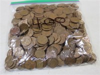 Approximately 400 Wheat Pennies A