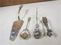 (4) Beautiful Pieces Of Sterling Silver (835)