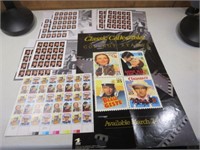 Collectible Sheets Of Stamps From Cinema &