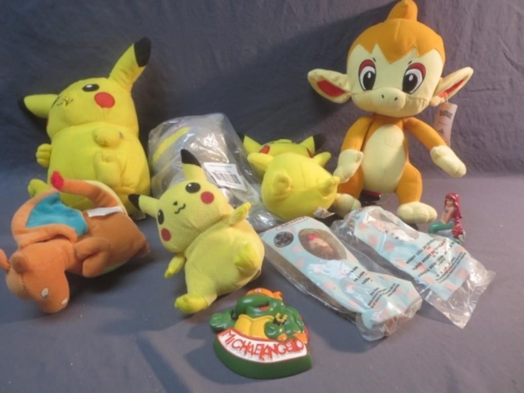 Pokemon Lot - Plush Toys ( NEW / Mostly)