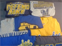 Brewers Tshirts Lot - (7) XL