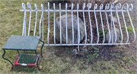 Metal Fence & Table