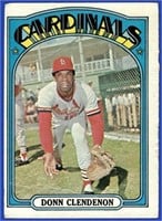 1972 Topps Baseball High #671 Don Clendenon