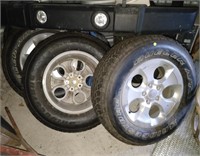 2 Sets of Tires, Jeep Front & Back Bumper