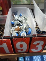 Lot of Locking Casters