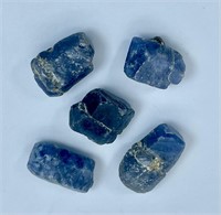 82 CT Beautiful Natural Sapphire Crystals