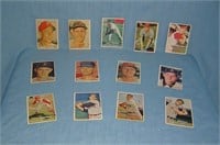 Group of 1957 Topps baseball cards