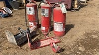 Fire Extinguishers w/ Holders