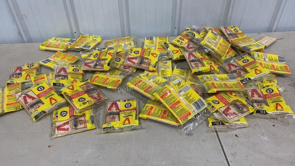 (50 Packages) of Victor  Mouse Traps
