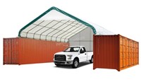 TMG-ST3041CVF 30' x 40' Fabric Container Shelter