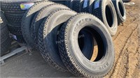 11R24.5 Unused Semi Truck Tires
