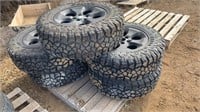 265/70R18 Tires w/ Jeep Rims
