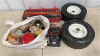 Triangle Safety Kit, Tires, Trailer Lights