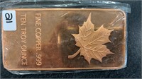 10oz Copper Bar