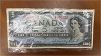1954 $5 Bill