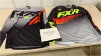 (2) Unused FXR Racing Jersey - Mens - Size Large